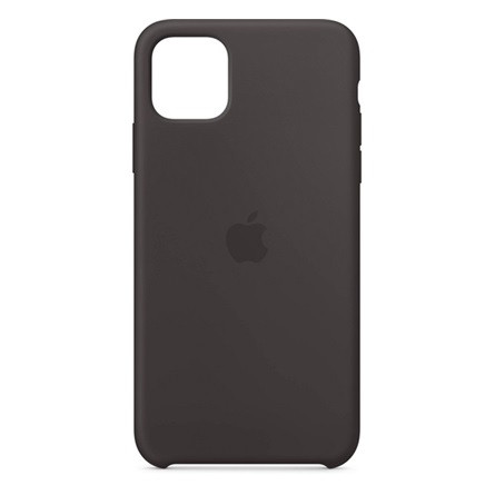 APPLE iPhone 11 Pro Max APPLE szilikon telefonvédő FEKETE