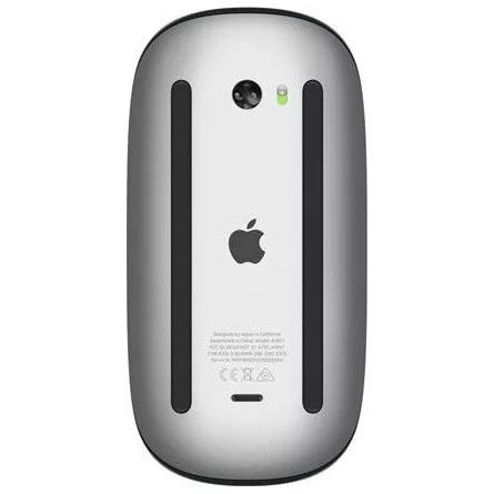 Apple Magic Mouse (2024) optikai Bluetooth / vezeték nélküli egér fekete-szürke