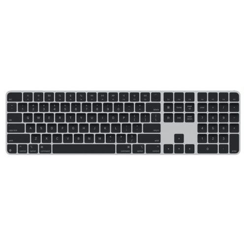 Apple Magic Keyboard (2024) w Touch ID and Numeric Keypad - Hungarian - Black Ke