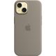 Apple IPHONE 15 SILICONE CASE WITH MAGSAFE - CLAY okostelefon szilikon tok
