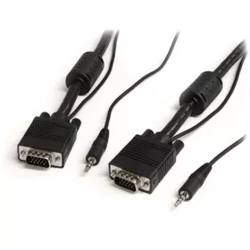   StarTech VGA Jack stereo 3,5mm M/M video jelkábel 5m High Resolution fekete