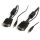 StarTech VGA Jack stereo 3,5mm M/M video jelkábel 5m High Resolution fekete