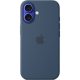 Apple iPhone 16 Silicone Case with MagSafe - Denim
