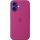 Apple iPhone 16 Silicone Case with MagSafe - Fuchsia (Seasonal)