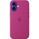 Apple iPhone 16 Silicone Case with MagSafe - Fuchsia (Seasonal)