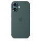 Apple iPhone 16 Silicone Case with MagSafe - Lake Green (Seasonal)