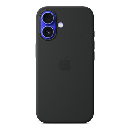 Apple iPhone 16 Plus Silicone Case with MagSafe - Black