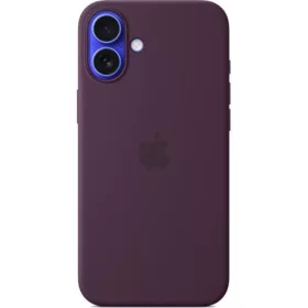 Apple iPhone 16 Plus Silicone Case with MagSafe - Plum
