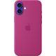 Apple iPhone 16 Plus Silicone Case with MagSafe - Fuchsia (Seasonal)