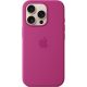 Apple iPhone 16 Pro Silicone Case with MagSafe - Fuchsia (Seasonal)