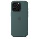 Apple iPhone 16 Pro Silicone Case with MagSafe - Lake Green (Seasonal)
