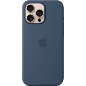 Apple iPhone 16 Pro Max Silicone Case with MagSafe - Denim