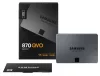 SAMSUNG 870 QVO 8TB SSD, 2.5” 7mm, SATA 6Gb/s, Read/Write: 560 / 530 MB/s, Random Read/Write IOPS 98K/88K