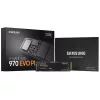 SAMSUNG 970 EVO PLUS 250GB SSD, M.2 2280, NVMe, Read/Write: 3500 / 2300 MB/s, Random Read/Write IOPS 250K/550K