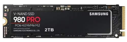 SAMSUNG 980 PRO 2TB SSD, M.2 2280, NVMe, Read/Write: 7000 / 5100 MB/s, Random Read/Write IOPS 1KK/1KK