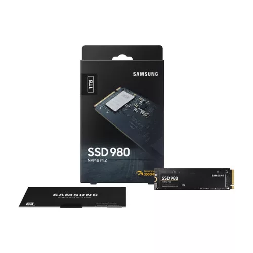 Samsung SSD 980 Evo 1TB M.2 PCIE Gen 3.0 NVME PCIEx4, 3500/3000 MB/s, 600TBW, 5yrs, EAN: 8806090572210