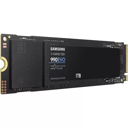 Samsung SSD 1TB 990 Evo M.2 80mm PCIEx4 PCI 4.0 / PCIEx2 PCI 5.0  Client 5 yrs