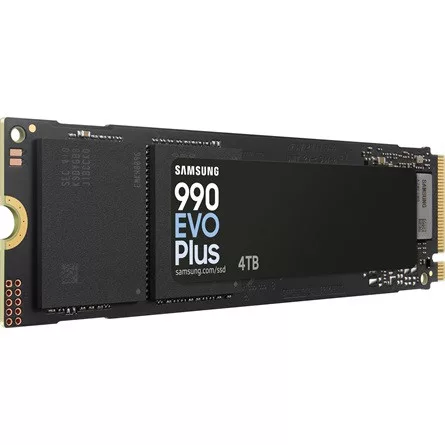 Samsung 990 EVO Plus 4TB PCIe x4 (4.0) / PCIe x2 (5.0) M.2 2280 SSD fekete