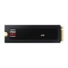 Samsung SSD 2TB - MZ-VAP2T0CW (9100 PRO, hűtőbordás, PCIe 5.0, NVMe 2.0, 2TB)