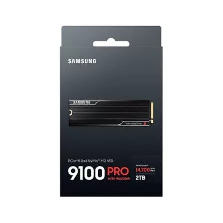 Samsung SSD 2TB - MZ-VAP2T0CW (9100 PRO, hűtőbordás, PCIe 5.0, NVMe 2.0, 2TB)