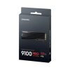 Samsung SSD 4TB - MZ-VAP4T0CW (9100 PRO, hűtőbordás, PCIe 5.0, NVMe 2.0, 4TB)
