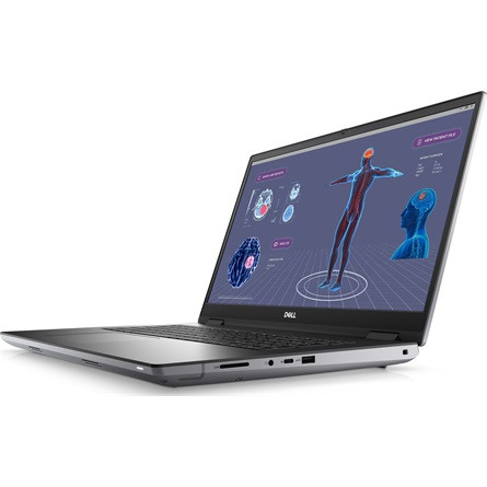 Dell Precision 7780 notebook szürke