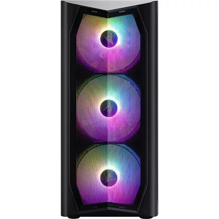 Zalman N4 táp nélküli ablakos Mid Tower számítógépház fekete