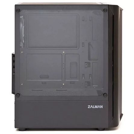 Zalman N4 táp nélküli ablakos Mid Tower számítógépház fekete