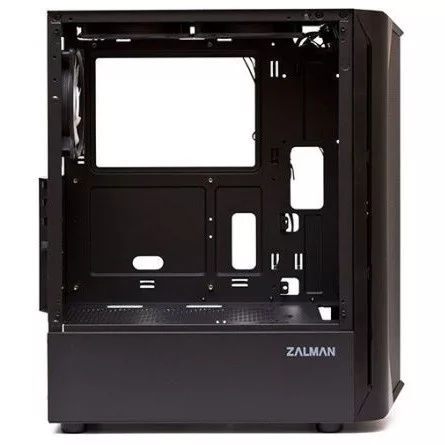 Zalman N4 táp nélküli ablakos Mid Tower számítógépház fekete