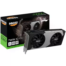   INNO3D GeForce RTX 5060 Ti Twin X2 OC 8GB GDDR7 128-bit 1x HDMI 3x DP