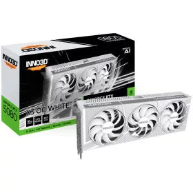   INNO3D NVIDIA GEFORCE RTX 5080 X3 OC WHITE 16GB GDDR7 256bit, 2460 MHz / 30Gbps, 3x DP, 1x HDMI, 3 fan, 2,5 slot