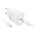 HOCO N60 hálózati töltő Type-C aljzat 20W, PD gyorstöltő 3.0 + lightning kábel, FEHÉR