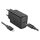 HOCO N60 hálózati töltő Type-C aljzat 20W, PD gyorstöltő 3.0 + lightning kábel, FEKETE