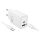 HOCO N61 hálózati töltő USB+Type-C aljzat 20W, PD gyorstöltő 3.0 + Type-C kábel, FEHÉR