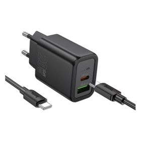 HOCO N61 20W univerzális hálózati töltő adapter fekete