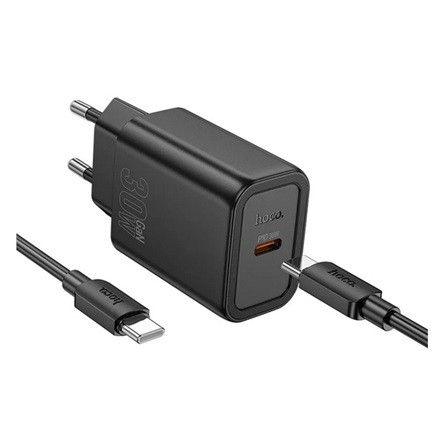 HOCO N62 30W univerzális hálózati töltő adapter fekete