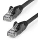StarTech RJ45 CAT6 UTP -> RJ45 CAT6 UTP M/M adatkábel 2m fekete LSZH