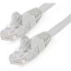 StarTech RJ45 CAT6 UTP -> RJ45 CAT6 UTP M/M adatkábel 0.5m szürke LSZH