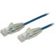 StarTech RJ45 CAT6 UTP -> RJ45 CAT6 UTP M/M adatkábel 1m kék slim