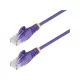 StarTech RJ45 CAT6 UTP -> RJ45 CAT6 UTP M/M adatkábel 2m lila slim