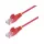 StarTech RJ45 CAT6 UTP -> RJ45 CAT6 UTP M/M adatkábel 2.5m piros slim