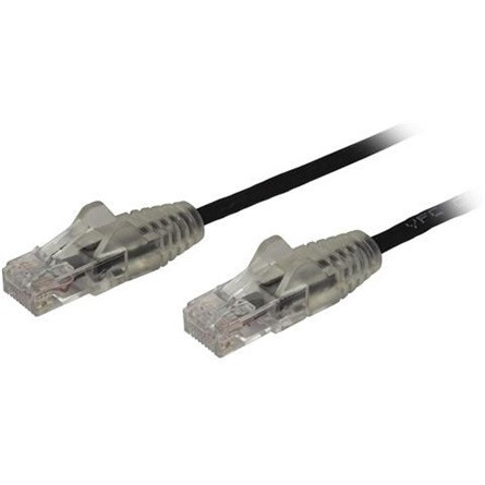 StarTech RJ45 CAT6 UTP -> RJ45 CAT6 UTP M/M adatkábel 3m fekete slim