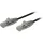 StarTech RJ45 CAT6 UTP -> RJ45 CAT6 UTP M/M adatkábel 0.5m fekete slim
