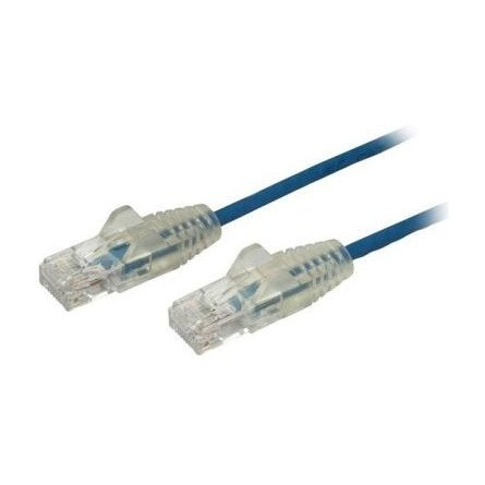 StarTech RJ45 CAT6 UTP -> RJ45 CAT6 UTP M/M adatkábel 0.5m kék slim