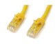 StarTech RJ45 CAT6 UTP -> RJ45 CAT6 UTP M/M adatkábel 10m sárga