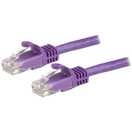 StarTech RJ45 CAT6 UTP -> RJ45 CAT6 UTP M/M adatkábel 1.5m lila