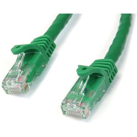 StarTech RJ45 CAT6 UTP -> RJ45 CAT6 UTP M/M adatkábel 15m zöld