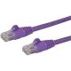 StarTech RJ45 CAT6 UTP -> RJ45 CAT6 UTP M/M adatkábel 5m lila