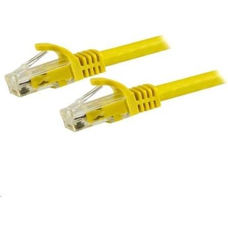 StarTech RJ45 CAT6 UTP -> RJ45 CAT6 UTP M/M adatkábel 5m sárga