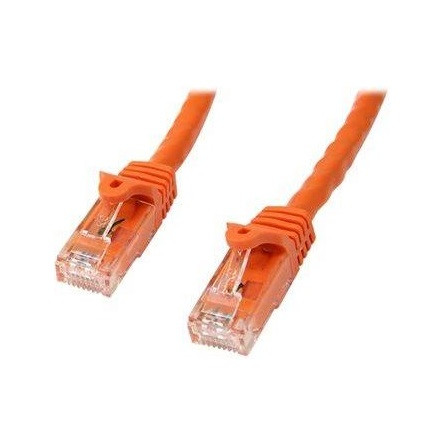 StarTech RJ45 CAT6 UTP -> RJ45 CAT6 UTP M/M adatkábel 7.5m narancssárga